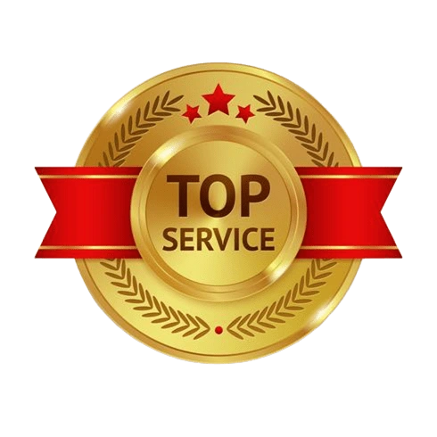 Logo top service yang menerangkan layanan premium Makna Safar